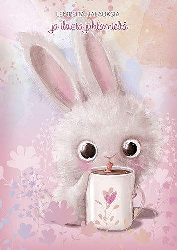 Postikortti lasten onnittelu