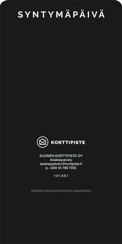 Riviopaste 1 lokero Syntymäpäivä