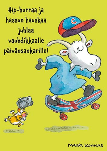 Postikortti Mauri Kunnas