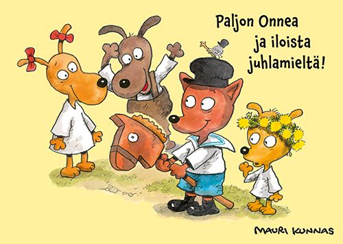 Postikortti Mauri Kunnas