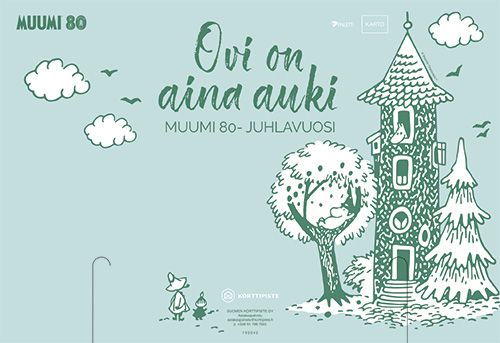 Telineopaste 54x37 cm Muumi 80v