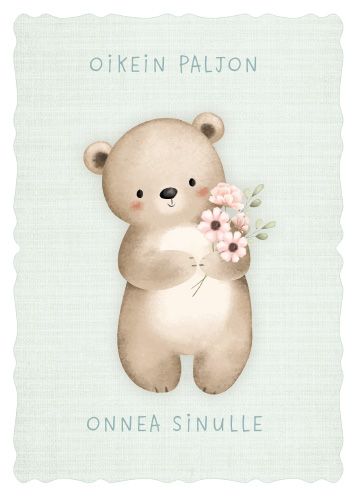 Postikortti lastenkortti