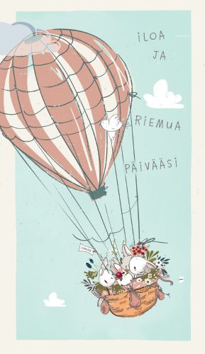 2-osainen lastenkortti