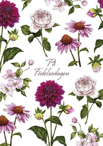 Postikortti Catherine Lewis ruotsinkielinen