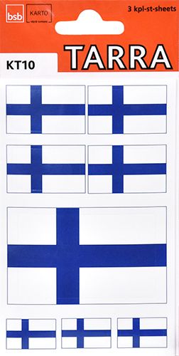 Tarrapakkaus Suomen lippu