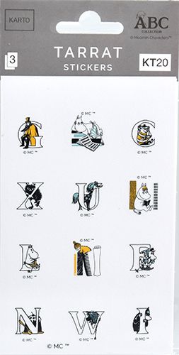 Tarra KT20 Muumi ABC valkoinen