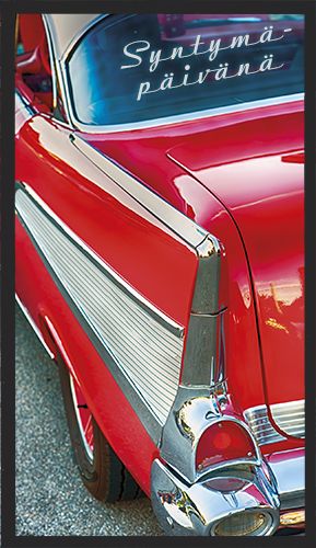 2-osainen onnittelukortti