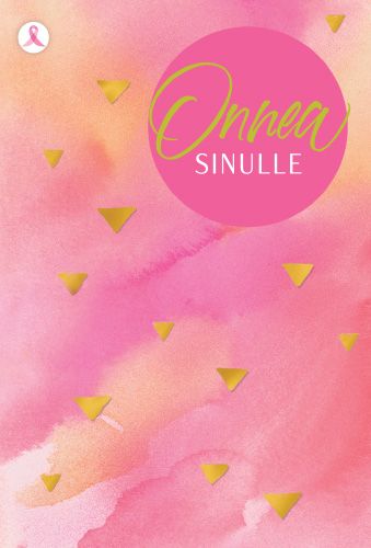 2-osainen kortti Roosa nauha