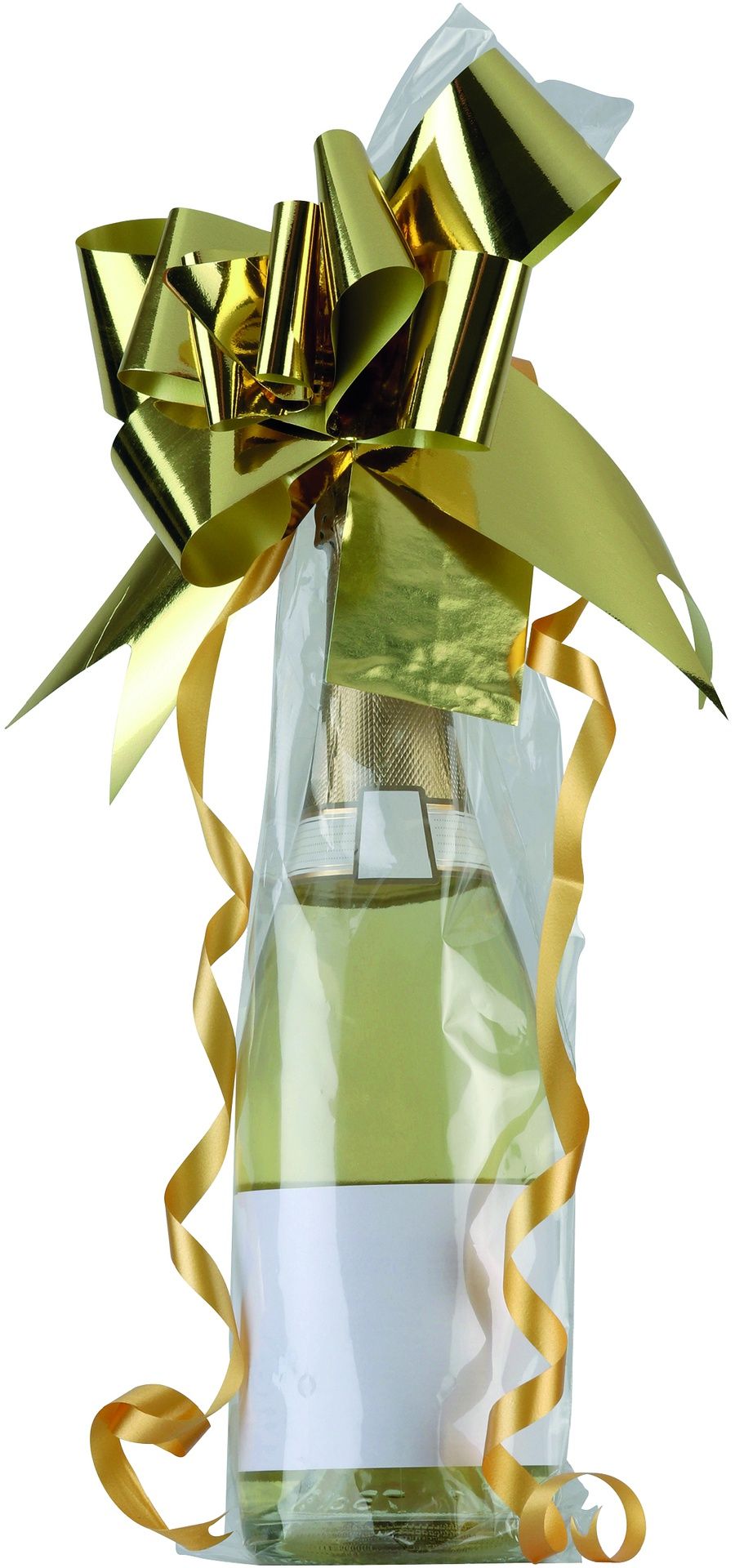 Pullopussipakkaus kultainen