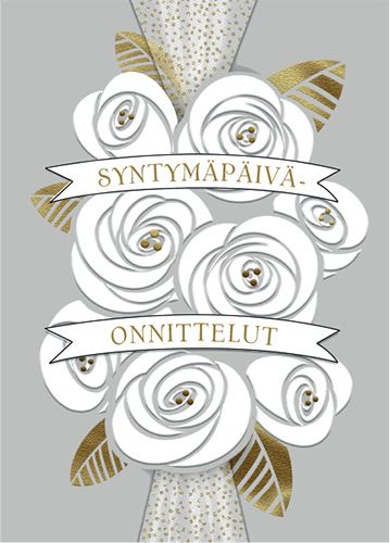 Postikortti syntymäpäivä Hallmark