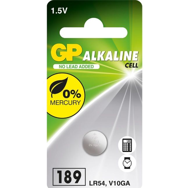 GP Alkali nappiparisto 189/LR54 1 kpl