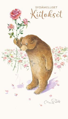 2-osainen kiitoskortti