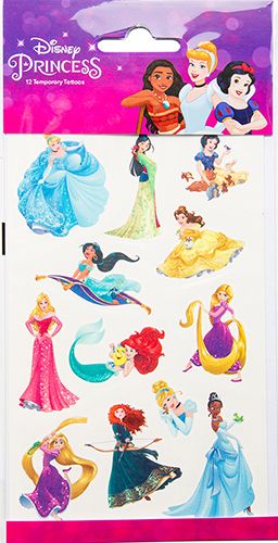 Tatuointitarra Disney prinsessat
