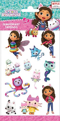 Tatuointitarra Gabby's Dollhouse
