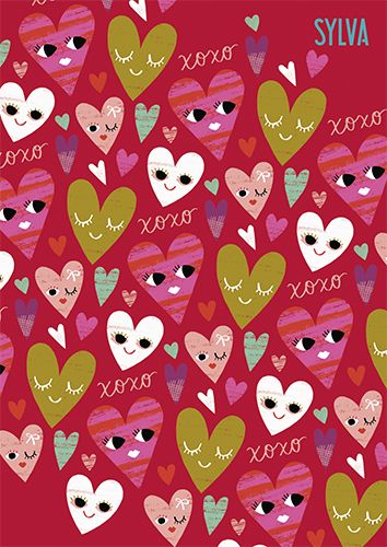 Ystävänpäiväkortti Sylva postimaksu maksettu