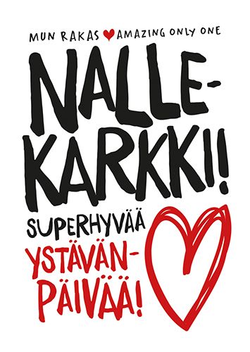 Ystävänpäiväkortti Vesa Löhönen