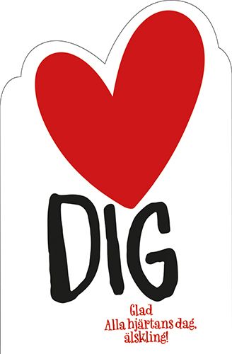 Ystävänpäiväkortti Vesa Löhönen ruotsinkielinen