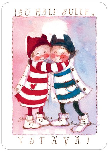 Ystävänpäiväkortti Minna Immonen