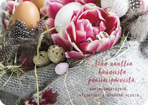 Pääsiäiskortti Ilona Pietiläinen
