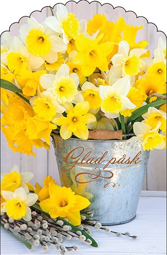 Pääsiäiskortti stanssattu ruotsinkielinen Jorma Jämsen