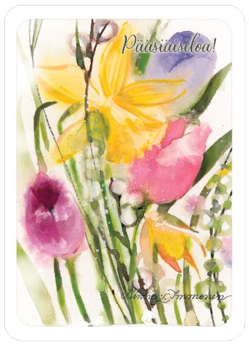 Pääsiäiskortti Minna Immonen