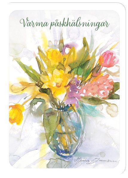 Pääsiäiskortti Minna Immonen