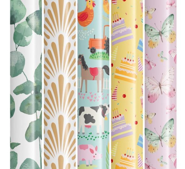 Lahjapaperilajitelma