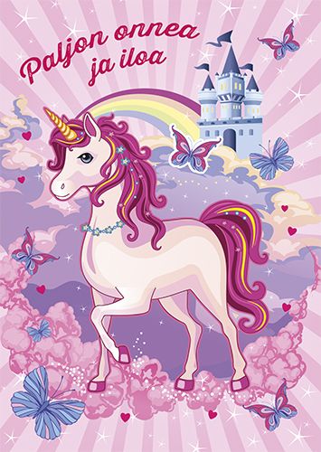 Postikortti lasten onnittelu