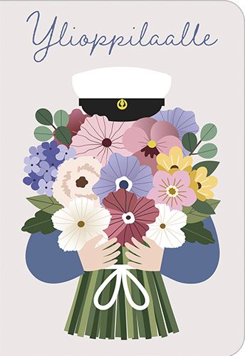 2-osainen ylioppilaskortti LuluHelina