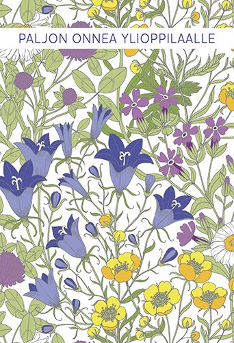 2-osainen ylioppilaskortti Vallila Ahomaa