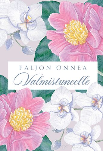 2-osainen kortti valmistuminen Katri Kuusela