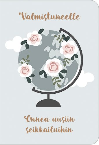 2-osainen kortti valmistuminen lulu-helina