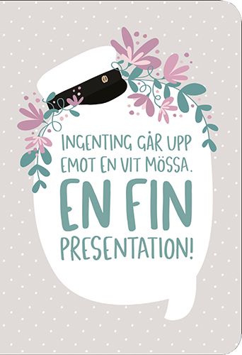 2-osainen ylioppilaskortti ruotsinkielinen NinniMoi