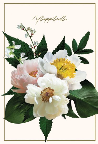 2-osainen ylioppilaskortti garden by Uhana