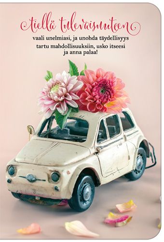 2-osainen kortti valmistunut Anna-Mari West