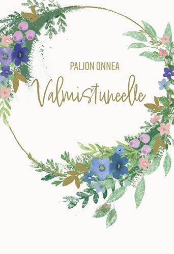 2-osainen valmistunut rahakuori Hallmark