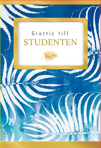 2-osainen ylioppilas rahakuori ruotsinkielinen Hallmark