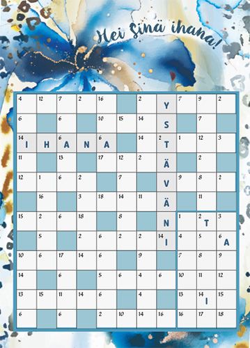 Postikortti ristikko