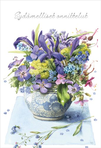 2-osainen kortti Marjolein Bastin