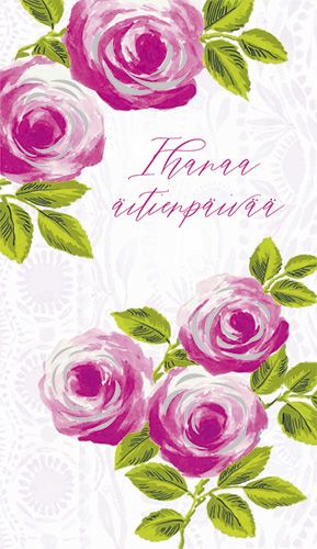 2-osainen äitienpäiväkortti Hallmark