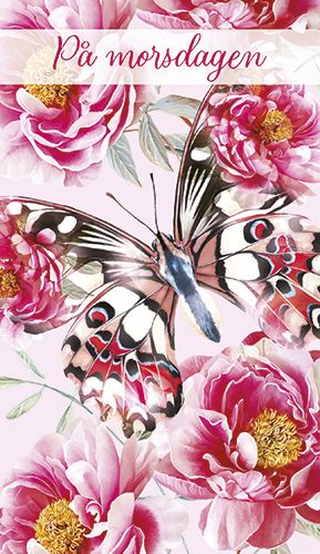 2-osainen äitienpäiväkortti ruotsinkielinen Lola Design