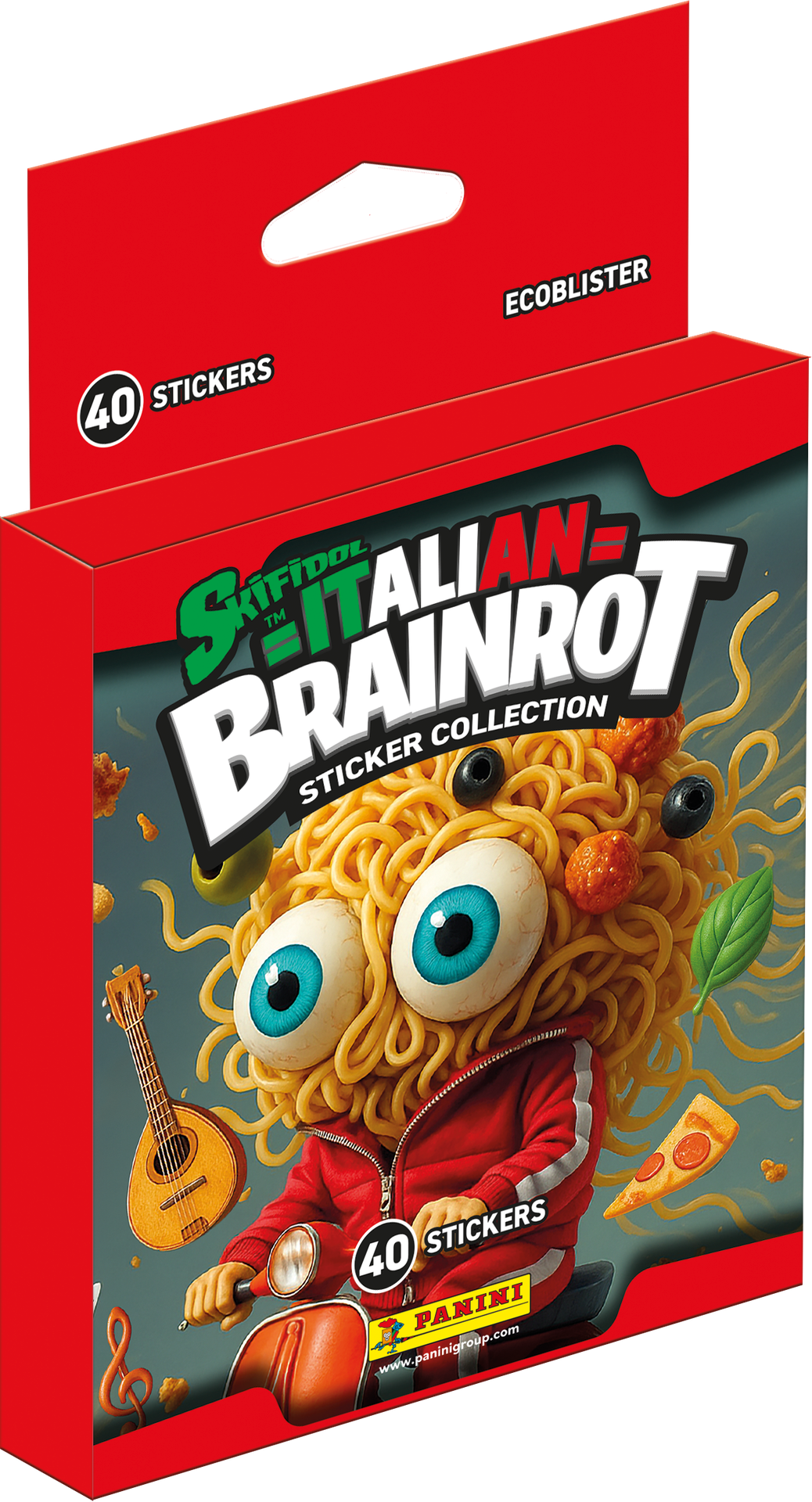 Skifidol Italian Brainrot -8 tarrapaketin laatikko 2025