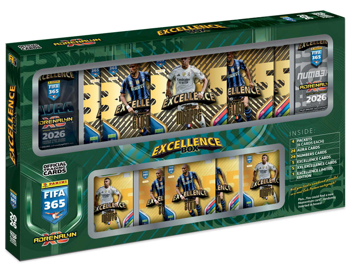 Panini Fifa 365 Adrenalyn Excellence Box 2026