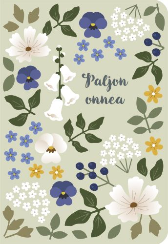 2-osainen kortti Lulu-Helina