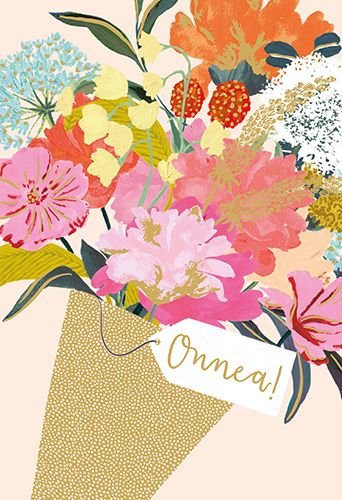 2-osainen kortti Louise Tiler