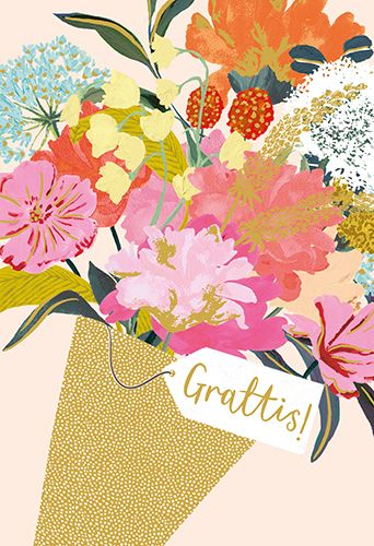 2-osainen kortti Louise Tiler ruotsinkielinen