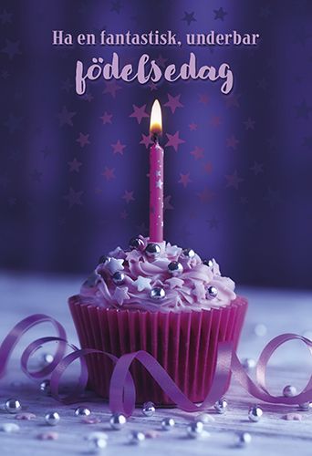 2-os onnittelukortti ruotsinkielinen