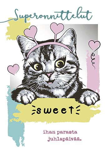 2-osainen nuorten onnittelu