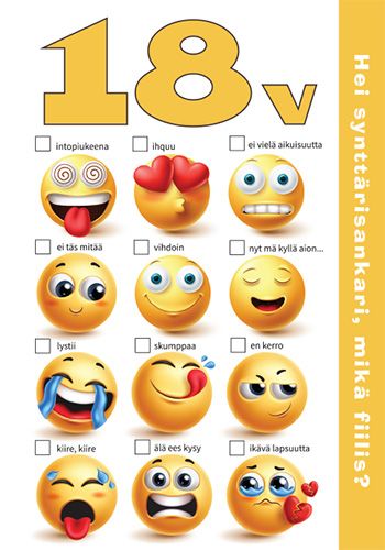 2-osainen vuosikortti 18v