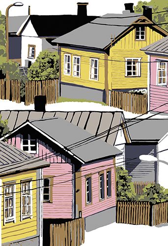 2-osainen kortti Vallila